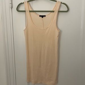 Ca Va De Soie Silk tank top, peach, size M